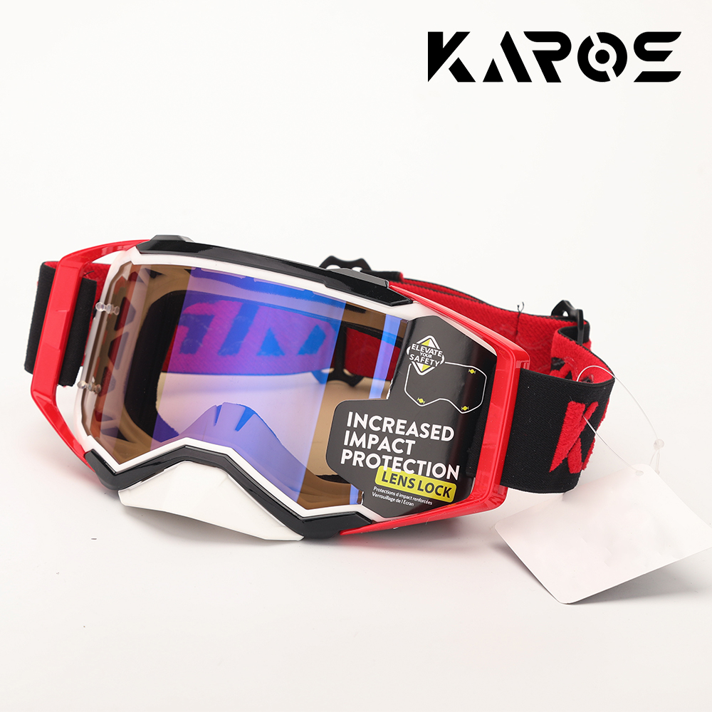 Mountain Biking Glasses - Karos Motocross Riding Goggles UV400 Windproof