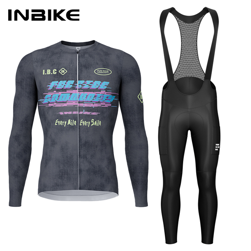 Mountain Biking Underwear - INBIKE Spring Autumn Cycling Set Cycling