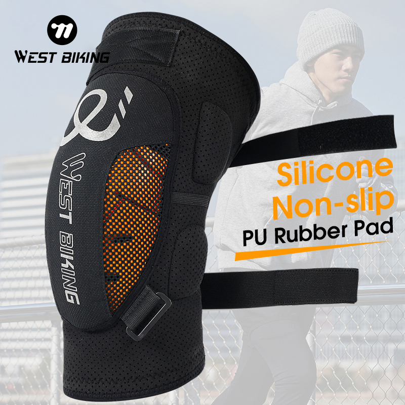 Mountain Biking Knee Pads - WEST BIKING Knee Pads Cycling Protector