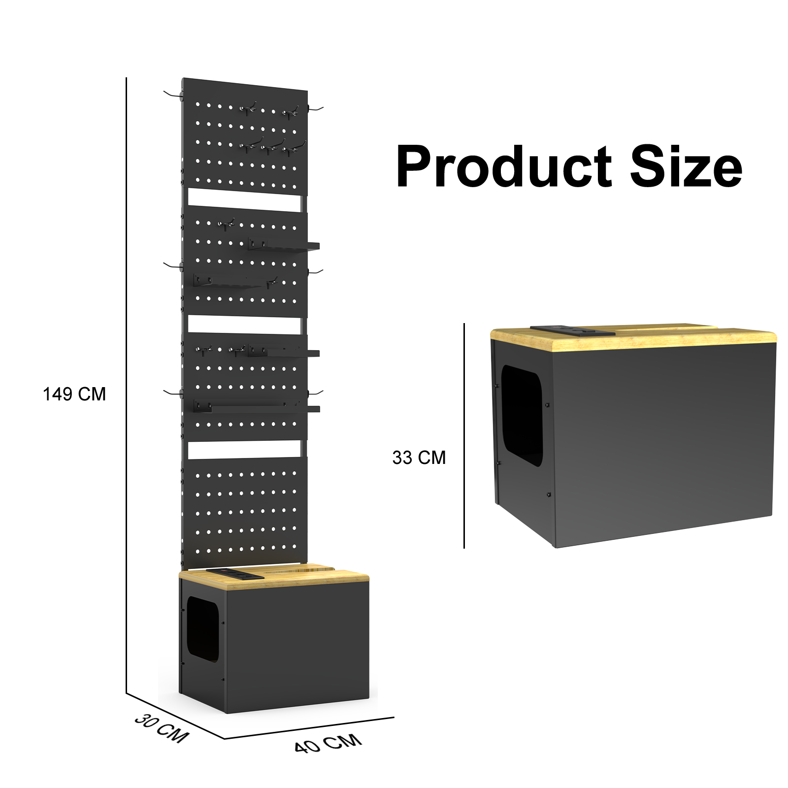 Mountain Biking In The Uk - Bike Parking Rack Storage Box Vertical