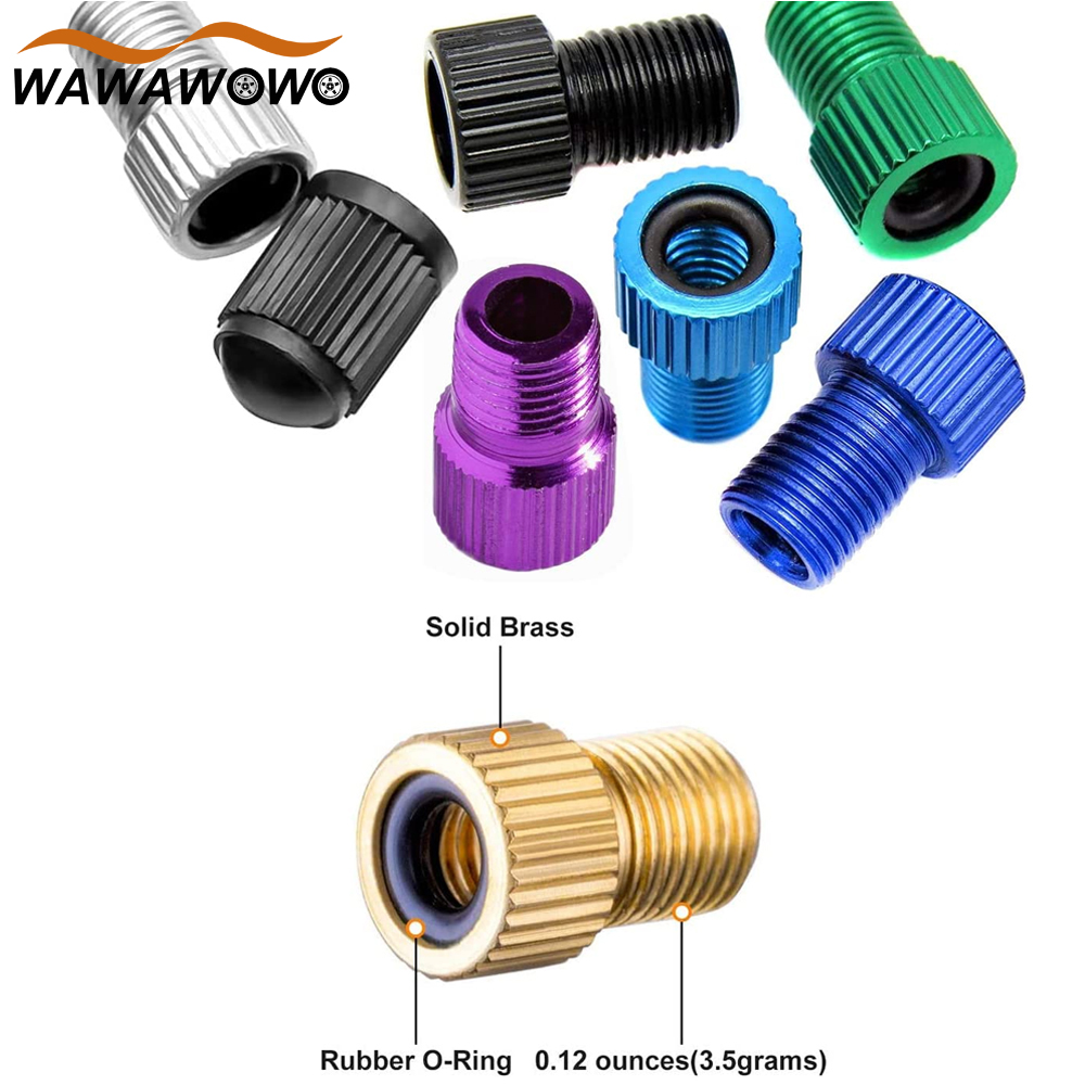 Mountain Biking In The Uk - 1Set Presta Valve Adapter, French /