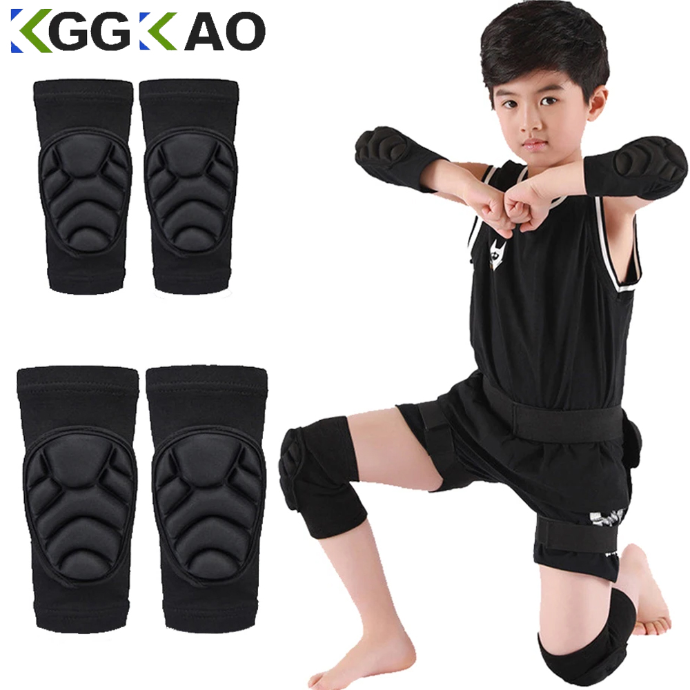 Mountain Biking Knee Pads - 1Pair Thick Sponge Knee Pads Elbow