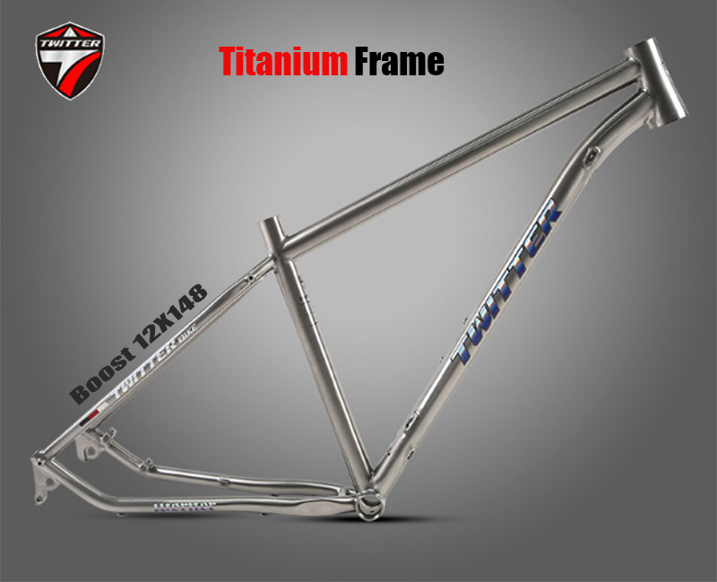 Mountain Biking In The Uk - Titanium Frame for MTB Bike,Werner,Thru Axle,Boost