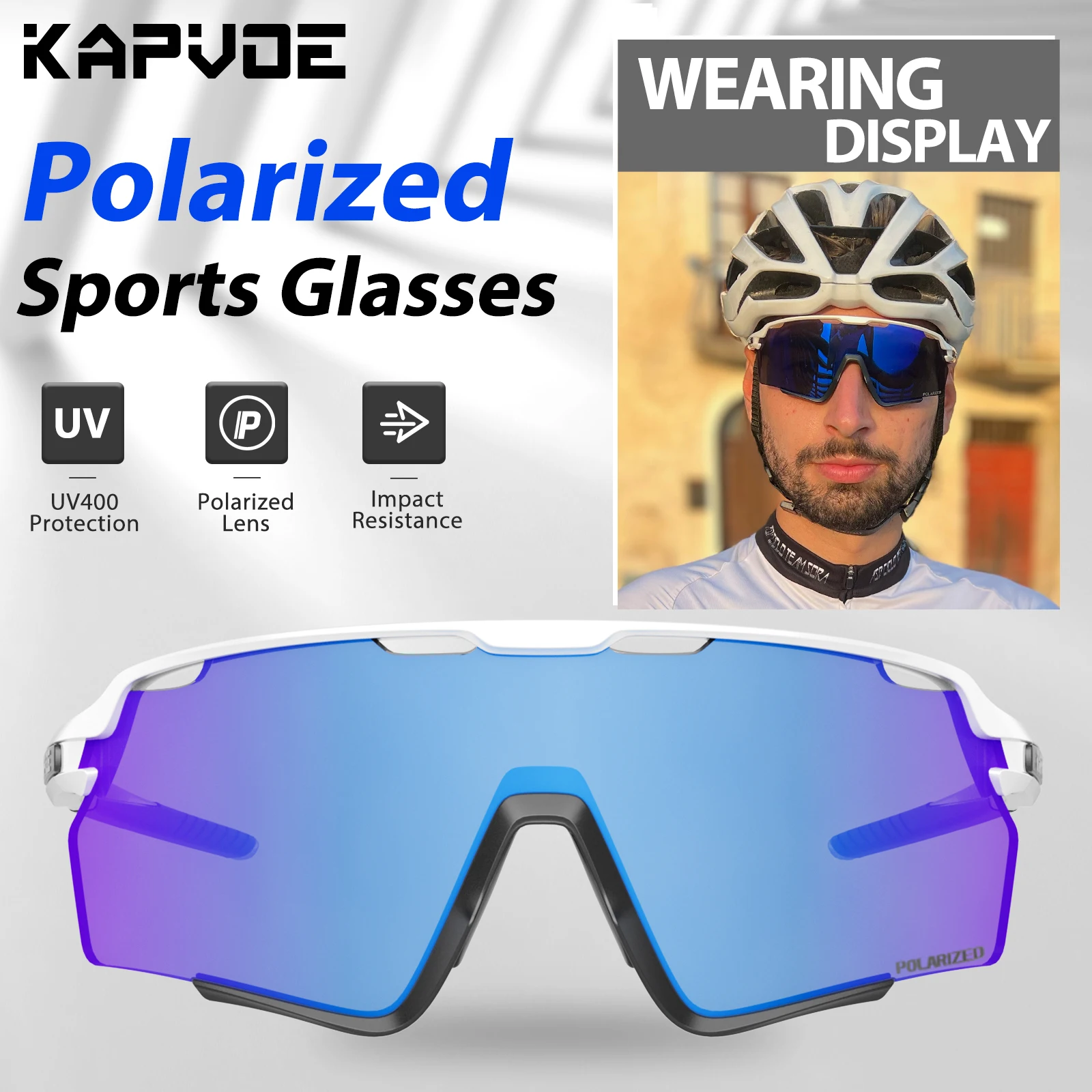 Kapvoe New Outdoor Bike Eyewea - огляд і ціна Mountain Biking Glasses