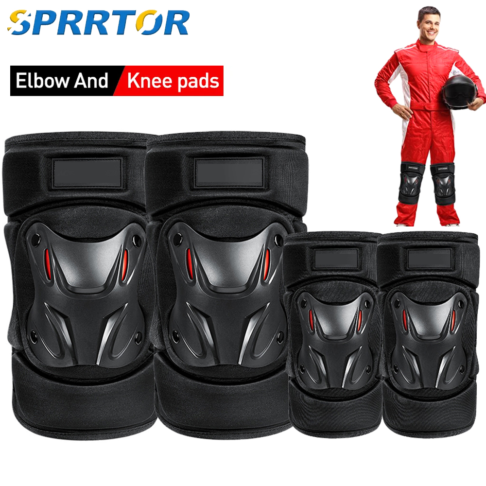 1 Pair Protective Motorbike Kn - огляд і ціна Mountain Biking Knee Pads