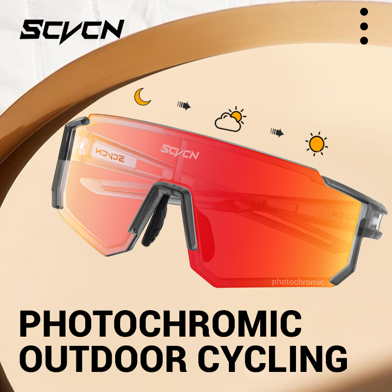 SCVCN Hot Photochromic Protect - огляд і ціна Mountain Biking Glasses