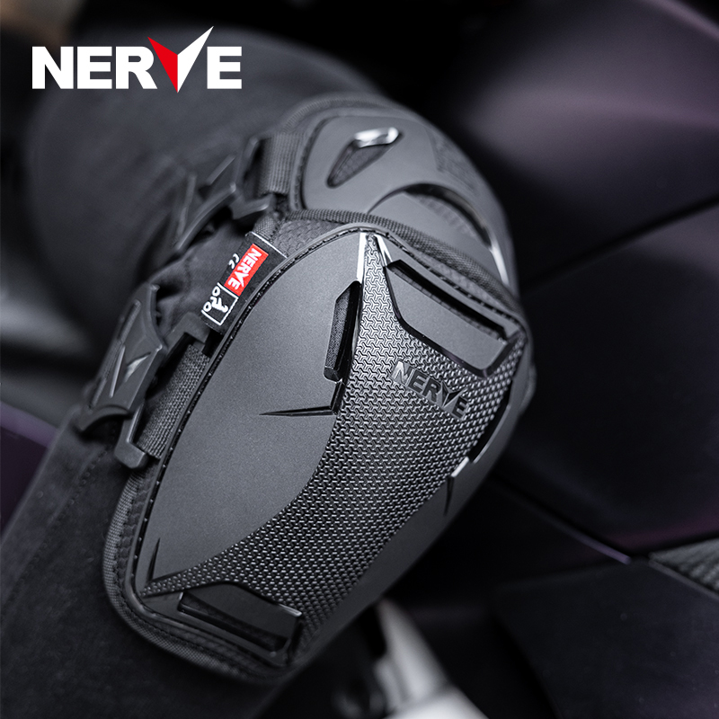 NERVE Motorcycle Knee Pads Mot - огляд і ціна Mountain Biking Knee And Elbow Pads