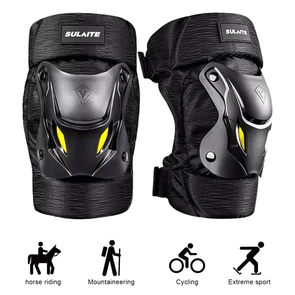 1Pair Electric Bike Motorcycle - огляд і ціна Mountain Biking Knee And Elbow Pads