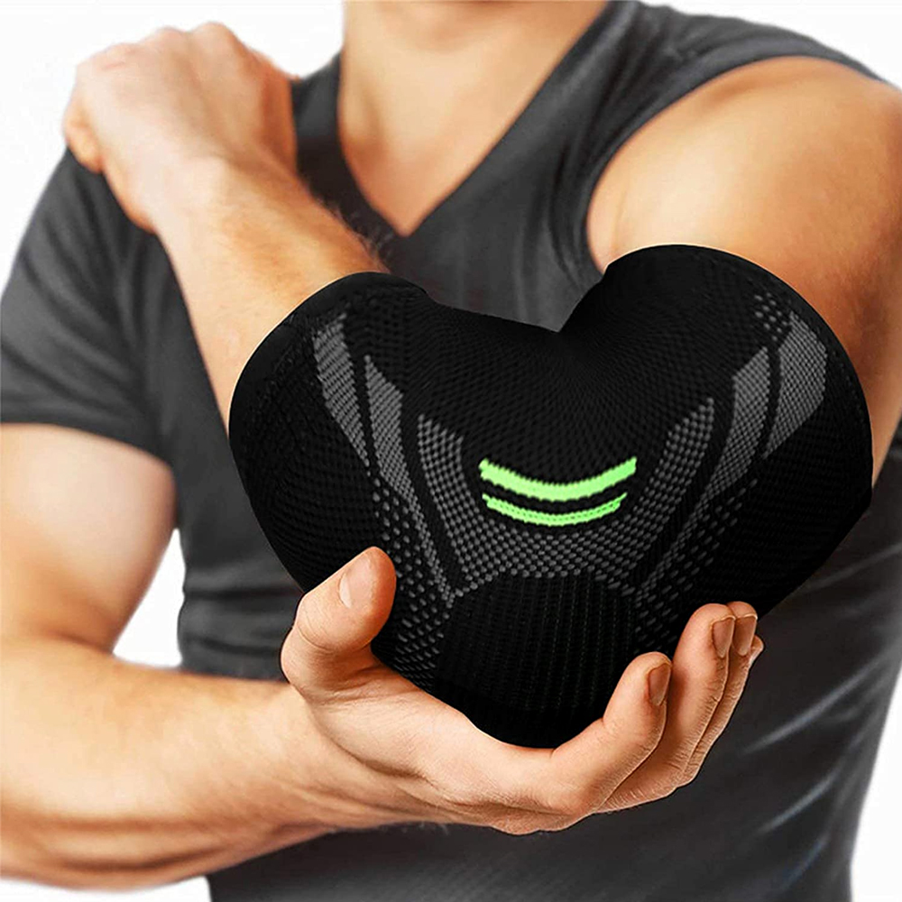 Elbow Support Elastic Gym Spor - огляд і ціна Mountain Biking Knee Pads