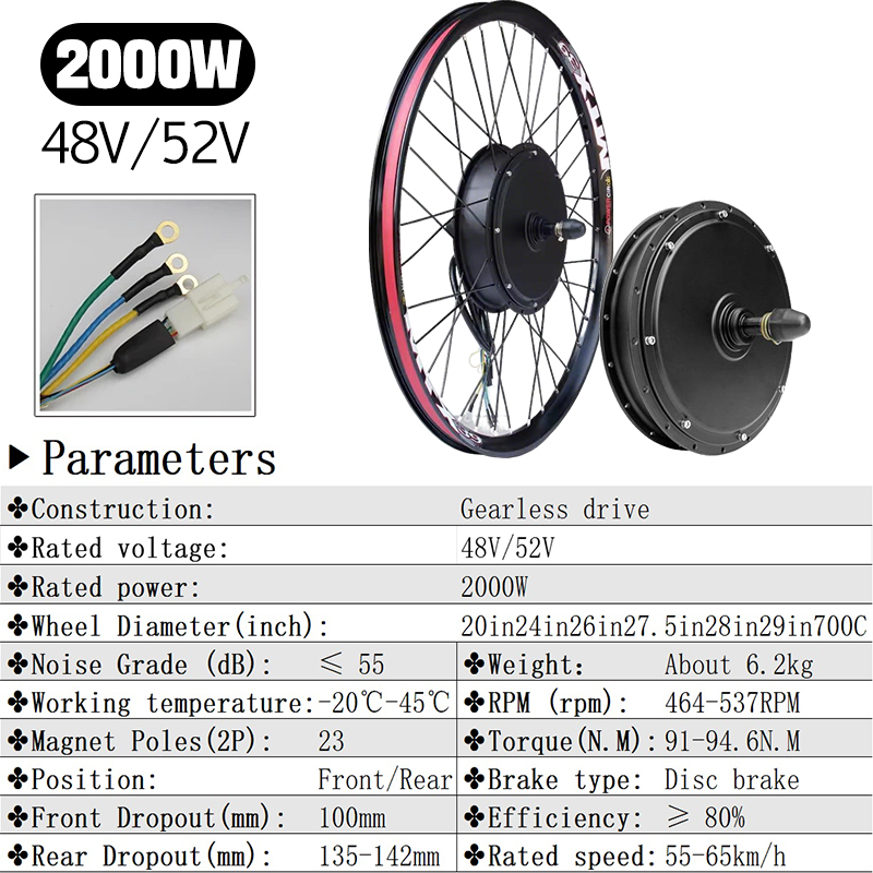 MTX Brand 48V52V 2000W Electri - огляд і ціна Mountain Biking Brands