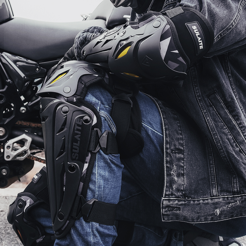 Motocross Knee Pads Moto Prote - огляд і ціна Mountain Biking Knee And Elbow Pads