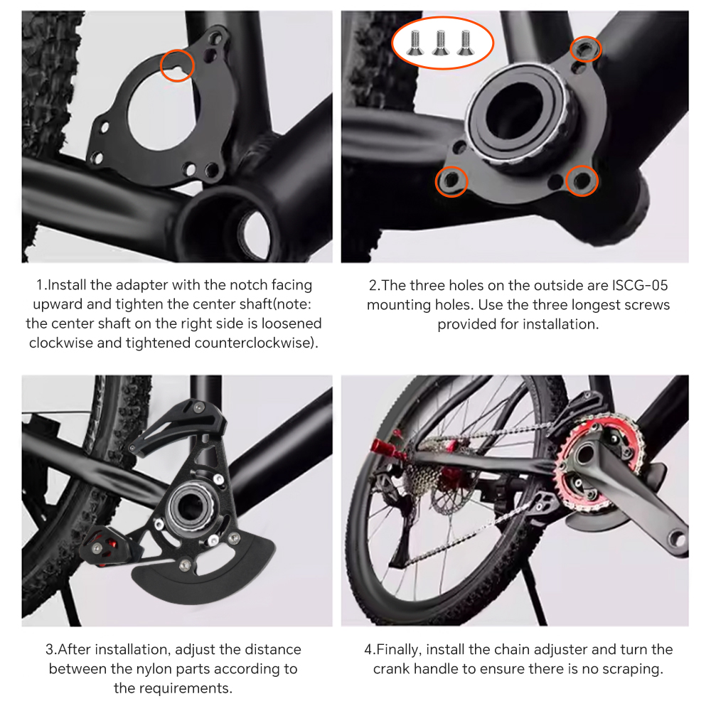 TOSEEK Chain Guides MTB Bicycl - огляд і ціна Chain Guide Iscg