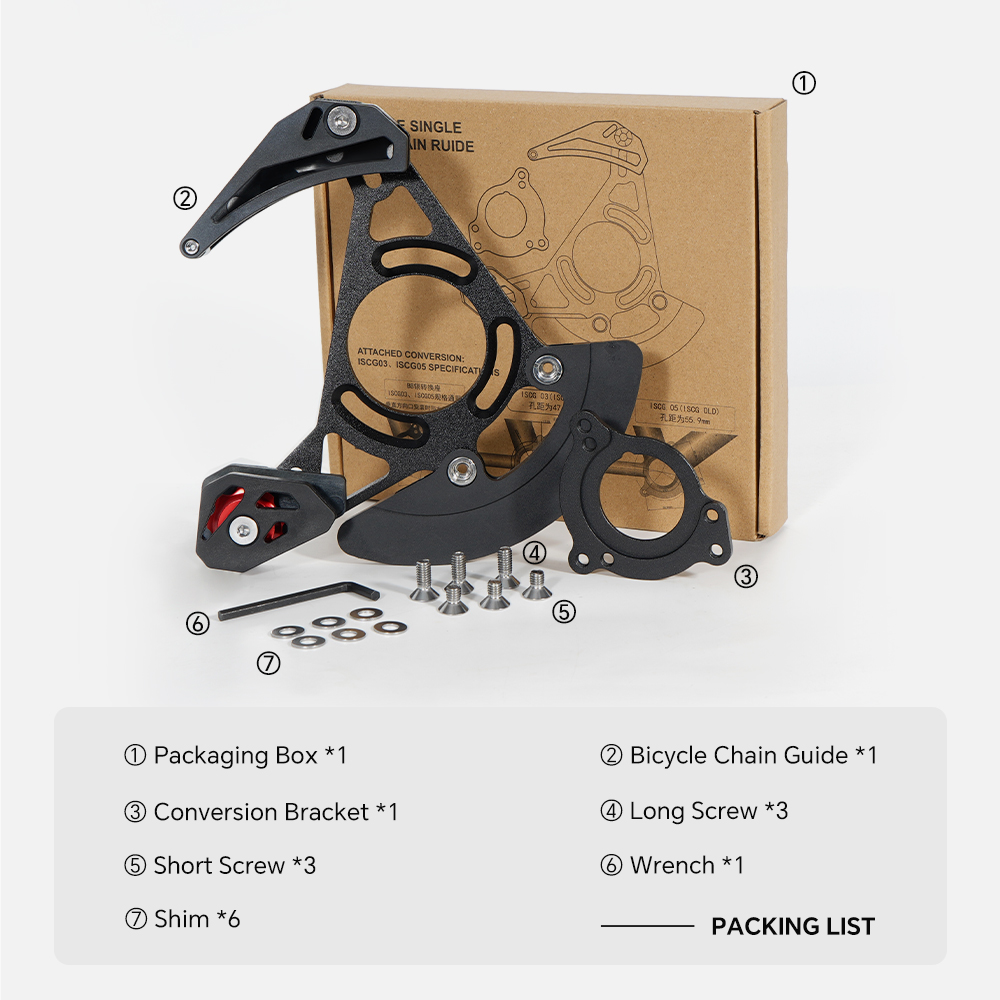TOSEEK Chain Guides MTB Bicycl - огляд і ціна Chain Guide Iscg