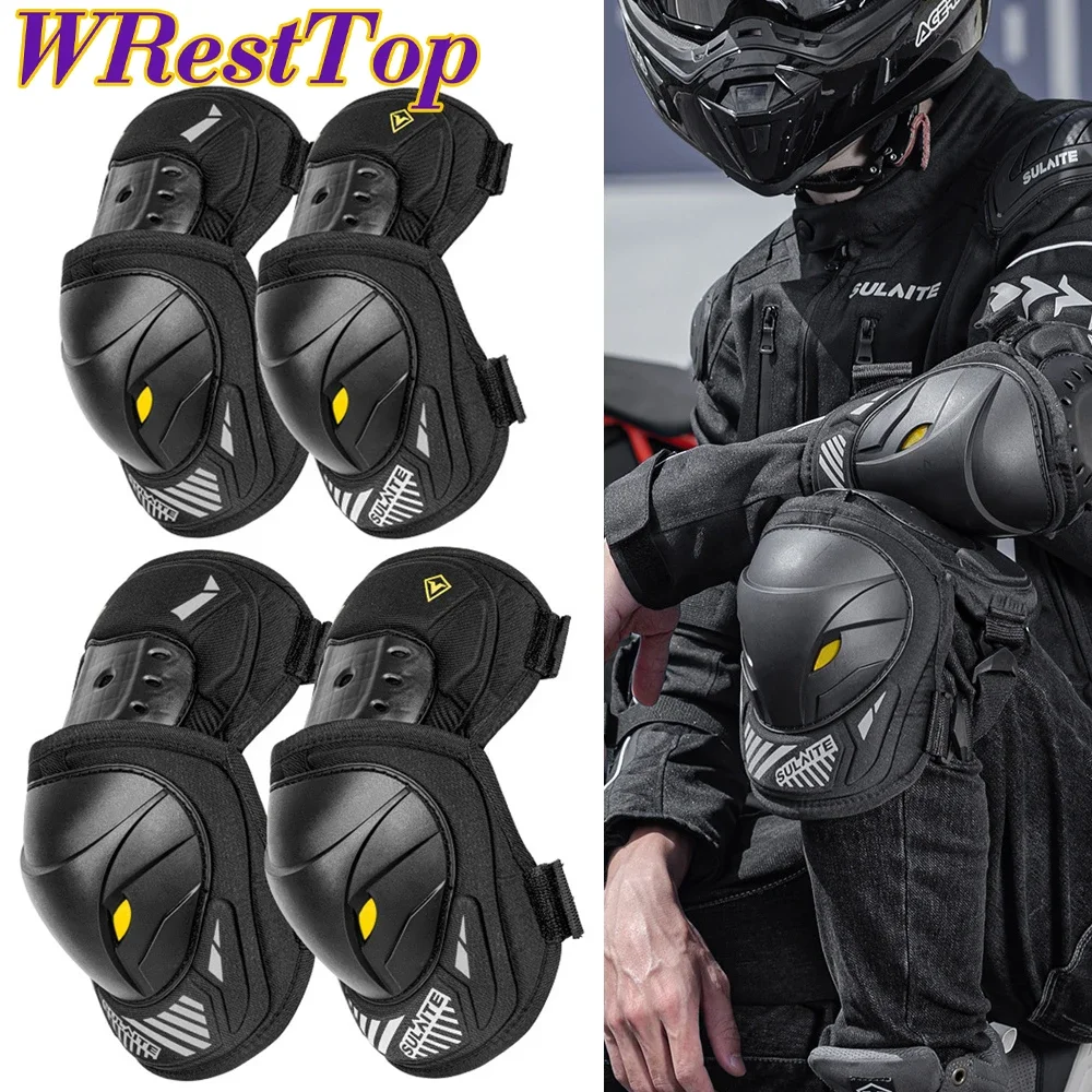 Premium Motorcycle Riding Gear - огляд і ціна Mountain Biking Knee And Elbow Pads