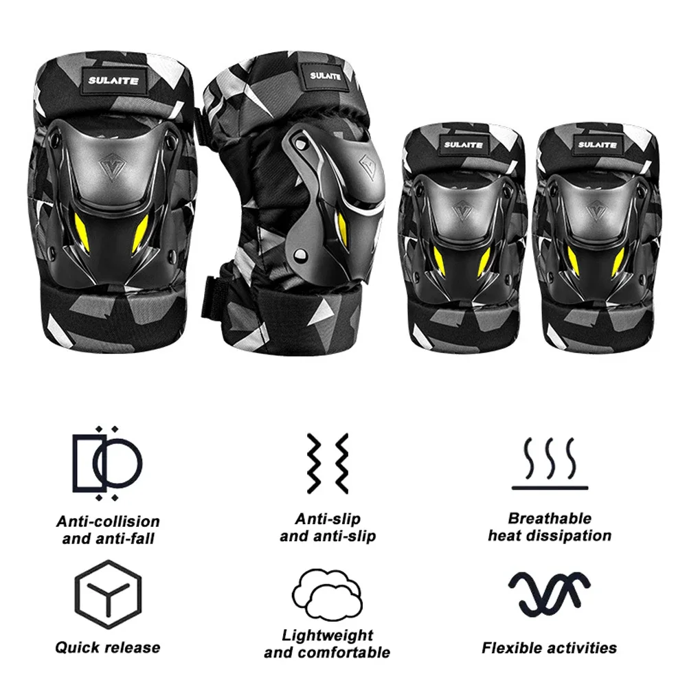 Premium Motorcycle Riding Gear - огляд і ціна Mountain Biking Knee And Elbow Pads