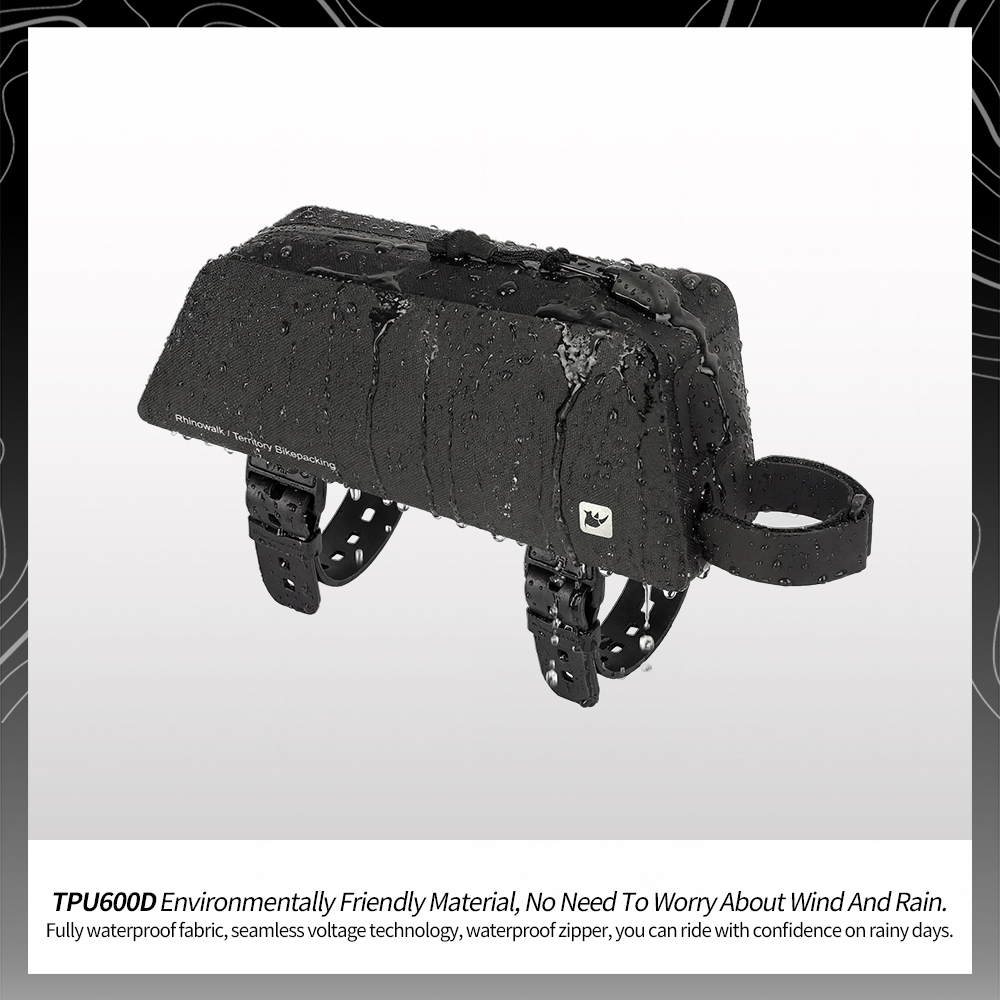 Rhinowalk Bike Top Tube Bag 1L - огляд і ціна Mountain Biking Rucksack