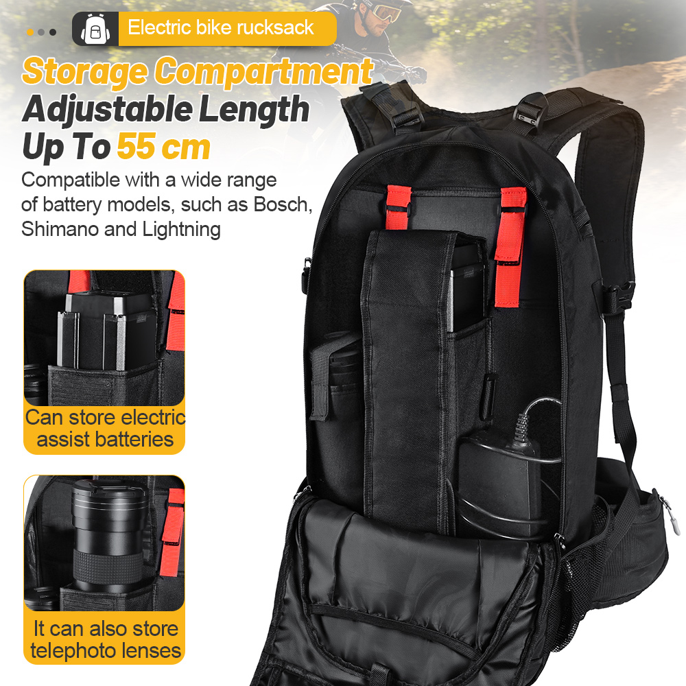 Bike Backpack E-Bike Battery B - огляд і ціна Mountain Biking Rucksack
