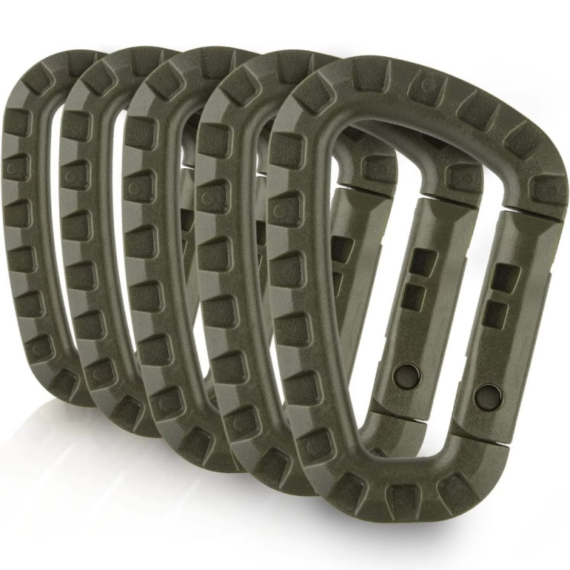 2/5/16Pcs Tactical Carabiner S - огляд і ціна Chain Quick Link