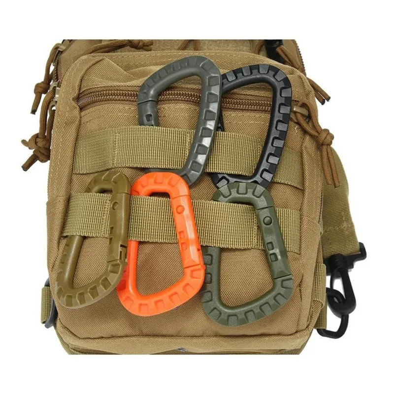 2/5/16Pcs Tactical Carabiner S - огляд і ціна Chain Quick Link