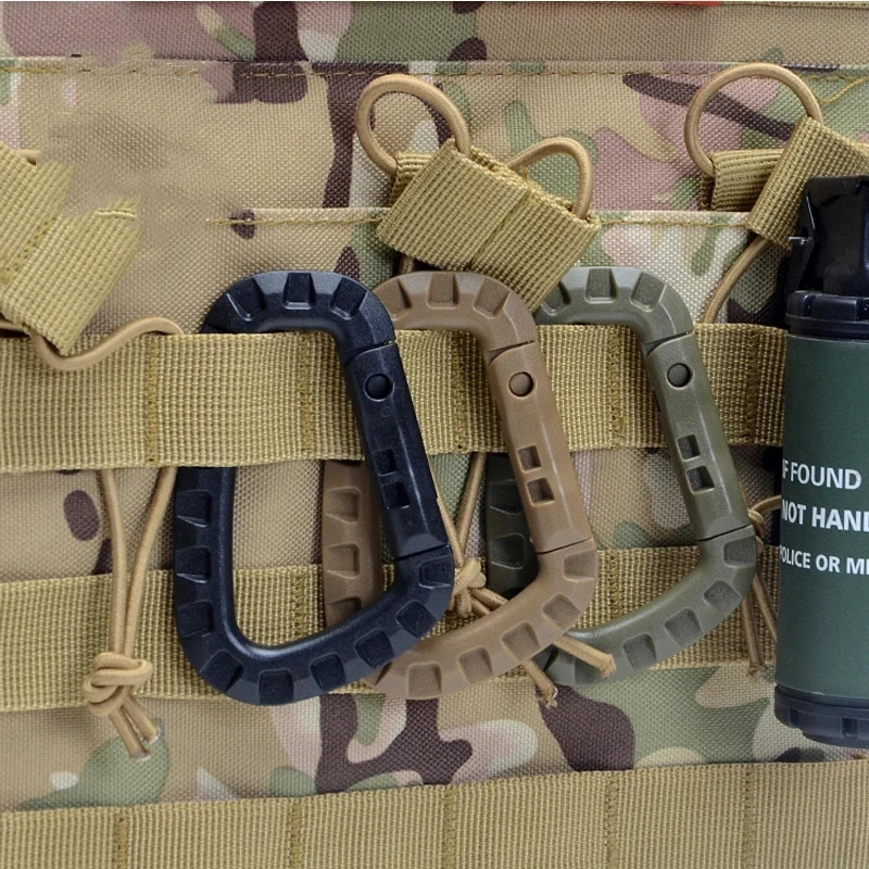 2/5/16Pcs Tactical Carabiner S - огляд і ціна Chain Quick Link