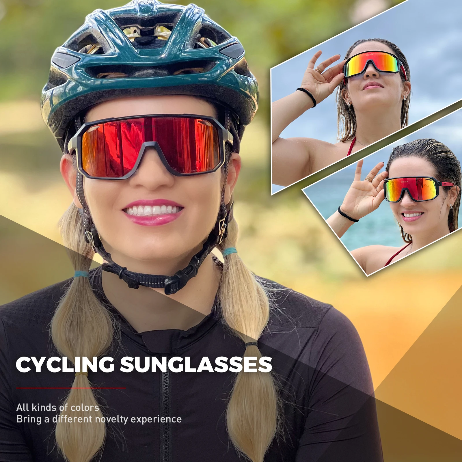 SCVCN New Cycling Sunglasses M - огляд і ціна Mountain Biking Glasses