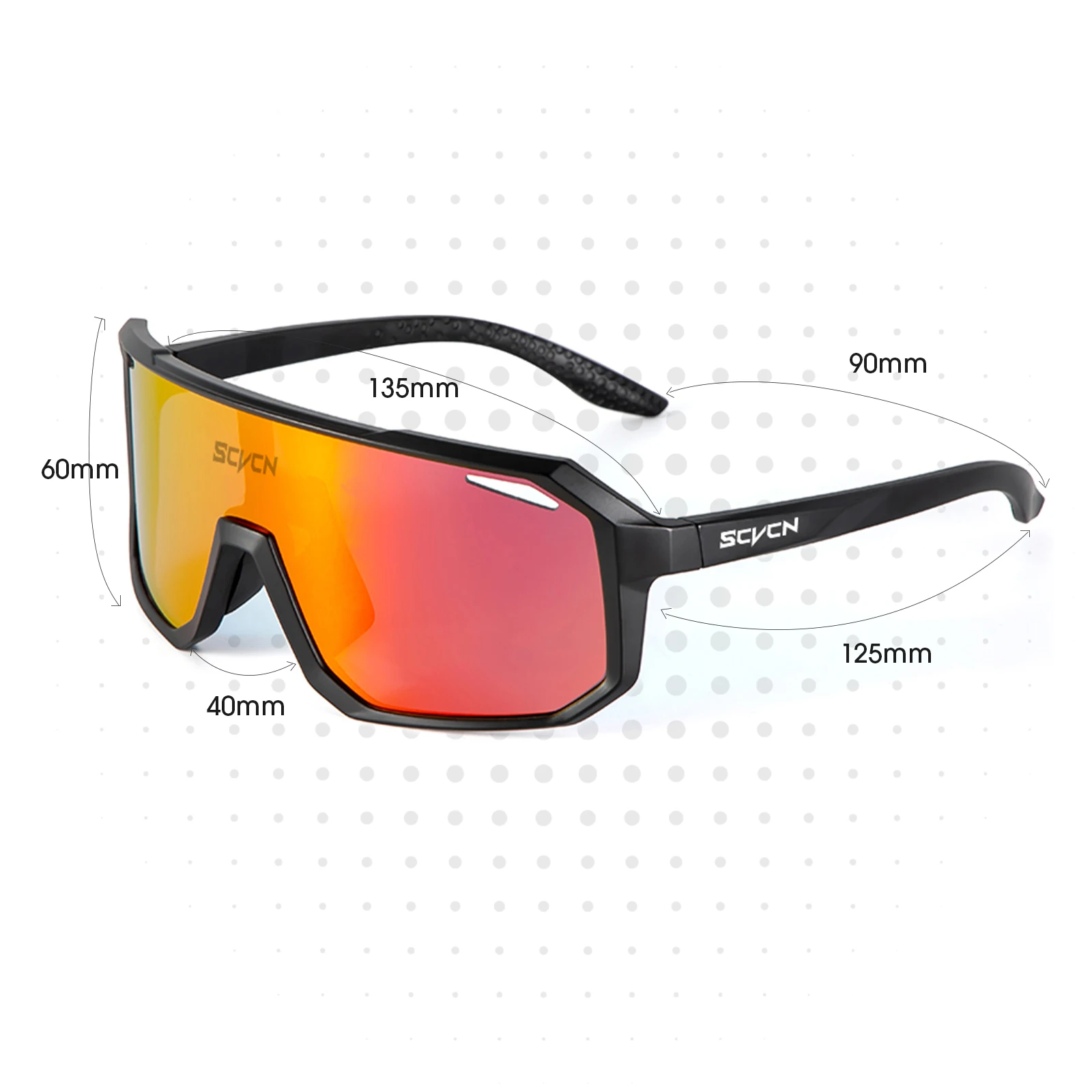 SCVCN New Cycling Sunglasses M - огляд і ціна Mountain Biking Glasses