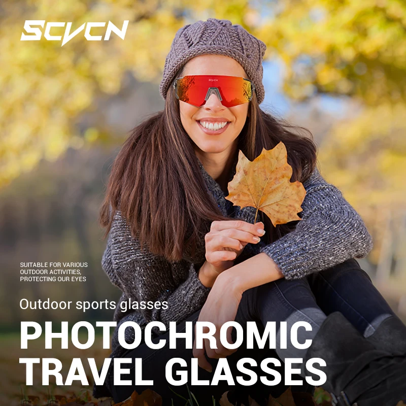 SCVCN New Outdoor Photochromic - огляд і ціна Mountain Biking Glasses