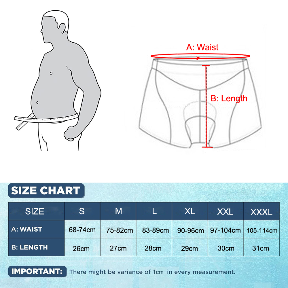 1Pcs Cycling Underwear for Men - огляд і ціна Mountain Biking Underwear